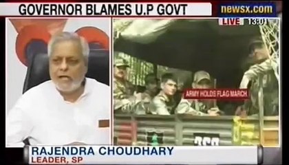 Communal riots in India- Muzaffarnagar violence - Rajendra Choudhary