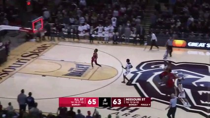 L'énorme buzzer beater du milieu du terrain pour les Missouri State !