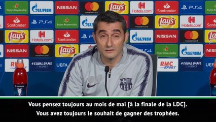 8es - Valverde : "Remporter la Ligue des Champions"