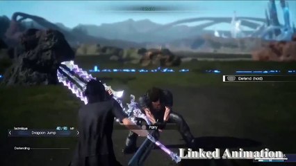 Final Fantasy XV - Animación