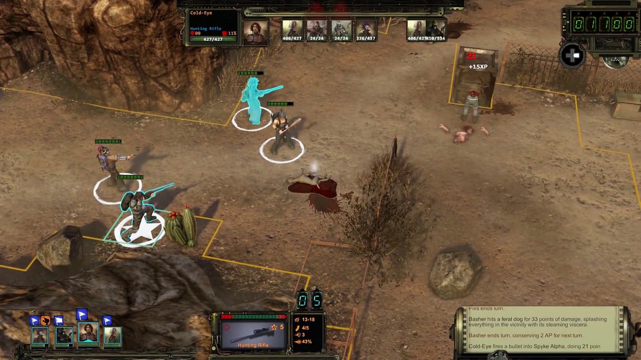 Wasteland 2 - Tácticas
