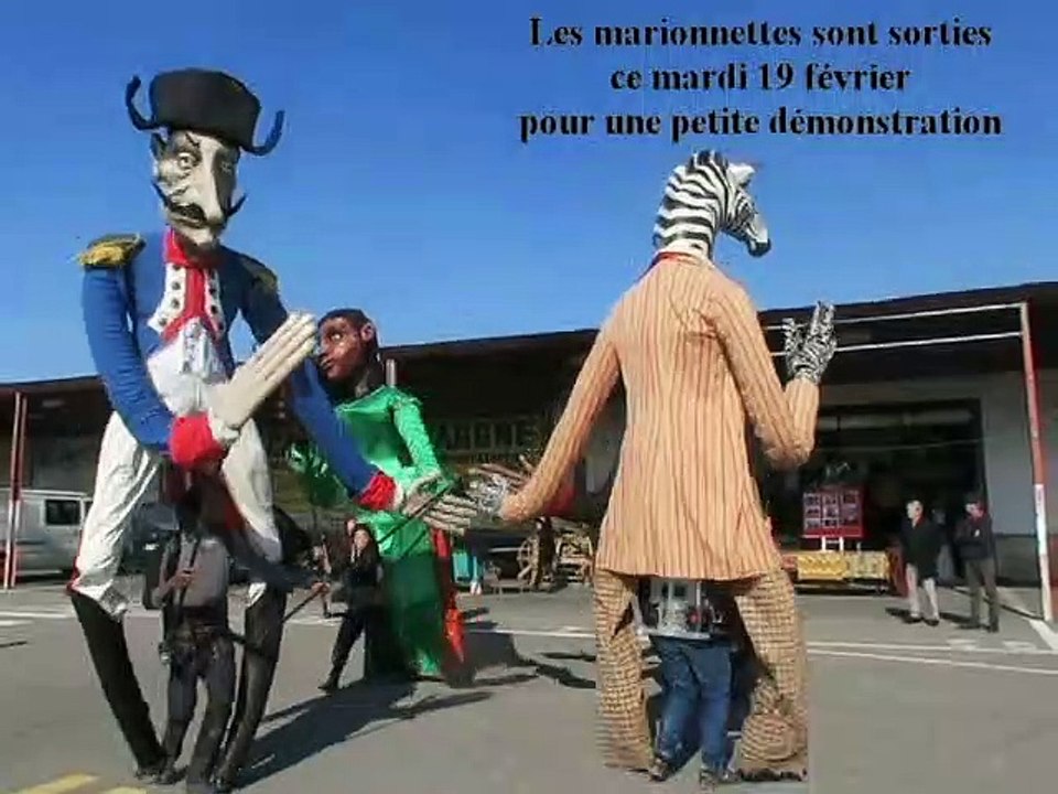 Une compagnie de marionnettes géantes s'installe à Carpentras