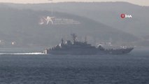 Rus Savaş Gemileri Çanakkale Boğazı'ndan Geçti