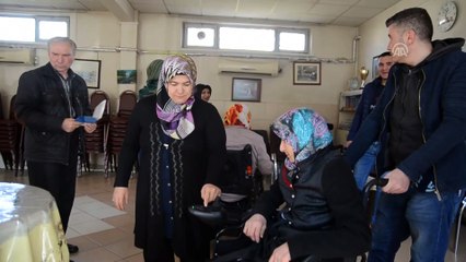 MS hastalarının akülü sandalye sevinci - KÜTAHYA