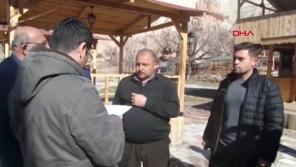 Nevşehir Peribacalarında Yıkım Sürüyor