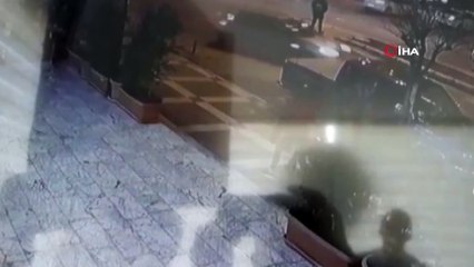 Kadın öğretmenleri taciz eden motosikletli şahıs kamerada