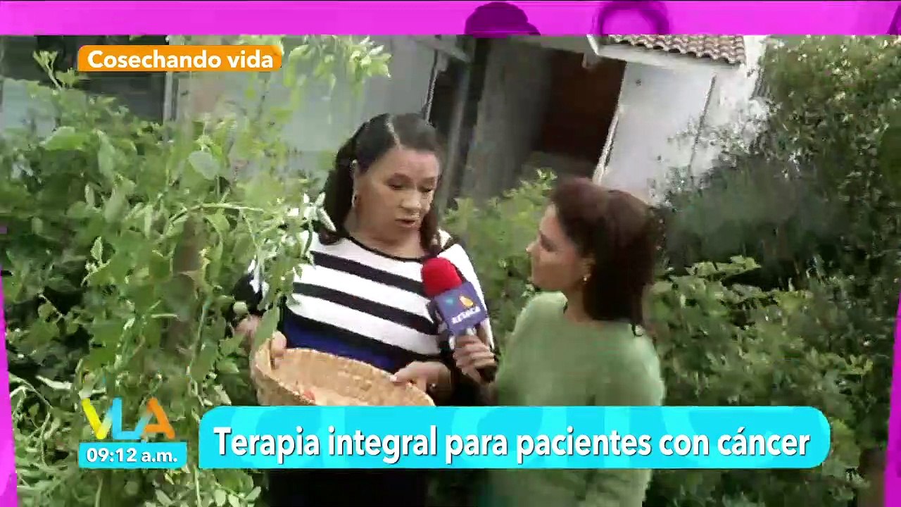 ¡Este huerto, funciona como terapia integral para pacientes con cáncer! Tabata nos presenta esta gran proyecto de ayuda. | Venga La Alegría