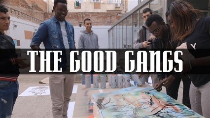 Stereotype switch up: The migrant taggers with a good goal