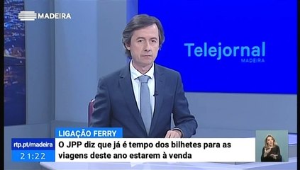 JPP Reclama Alterações sobre o Caderno de Encargos na Ligação via Ferry para o Continente