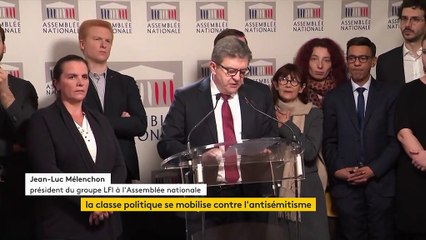 "Non, le mouvement des 'gilets jaunes' n'est pas antisémite", affirme Jean-Luc Mélenchon