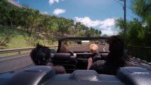 Final Fantasy XV - Viajando en coche