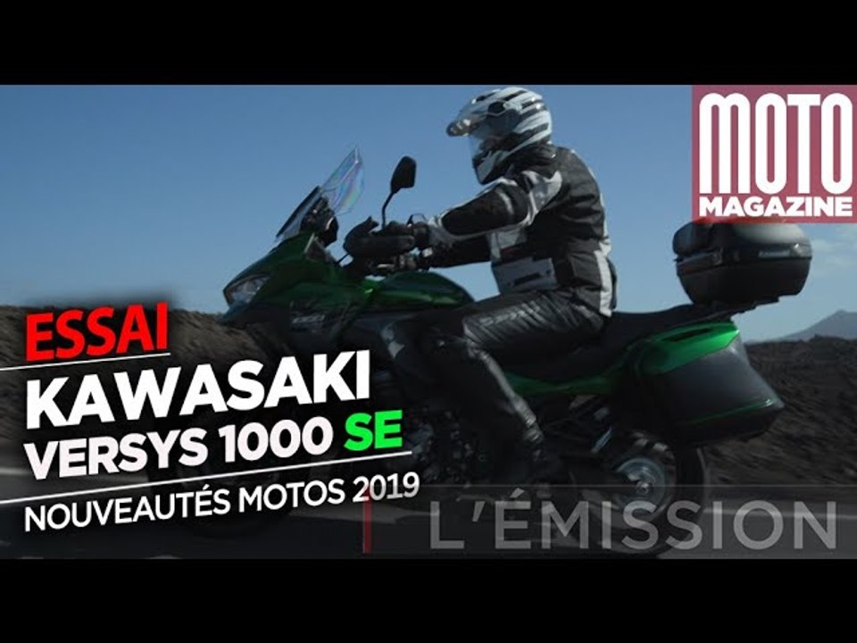 KAWASAKI VERSYS 1000 SE - La gueule de l'emploi