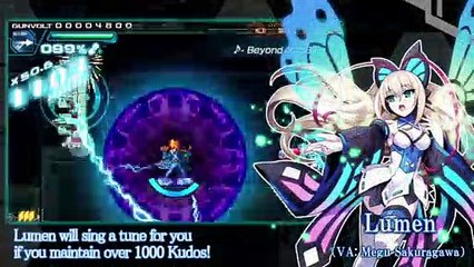 Azure Striker Gunvolt - Tráiler (PC)