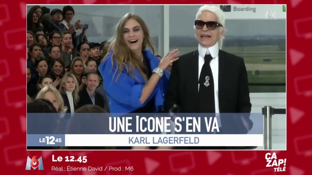 Le grand couturier Karl Lagerfeld est mort