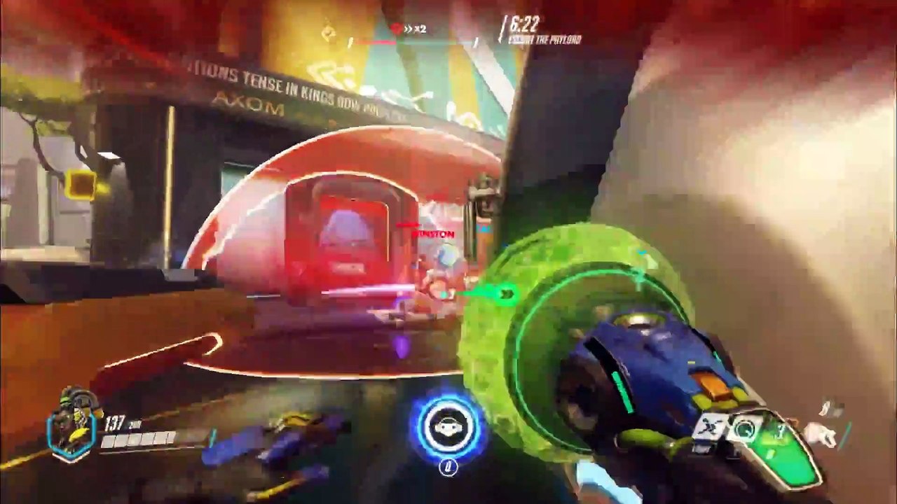 Overwatch - Lúcio en acción