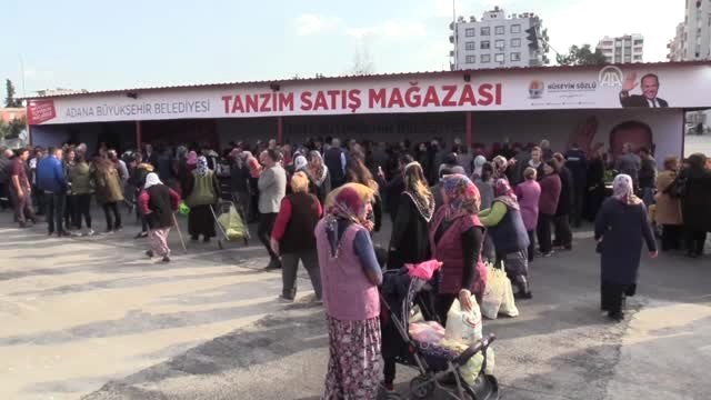 Adana'da İlk Tanzim Satış Noktası Açıldı