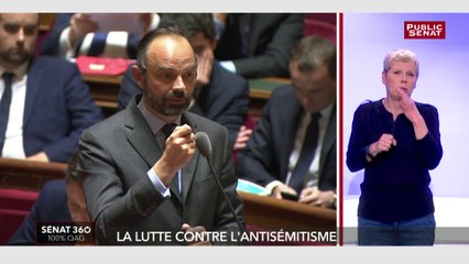 Antisémitisme : « Il n’y a pas de "mais", quand on combat l’antisémitisme, on le combat point » déclare Edouard Philippe