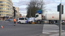 Liège : un camion tue un cycliste sur le pont de Fetinne