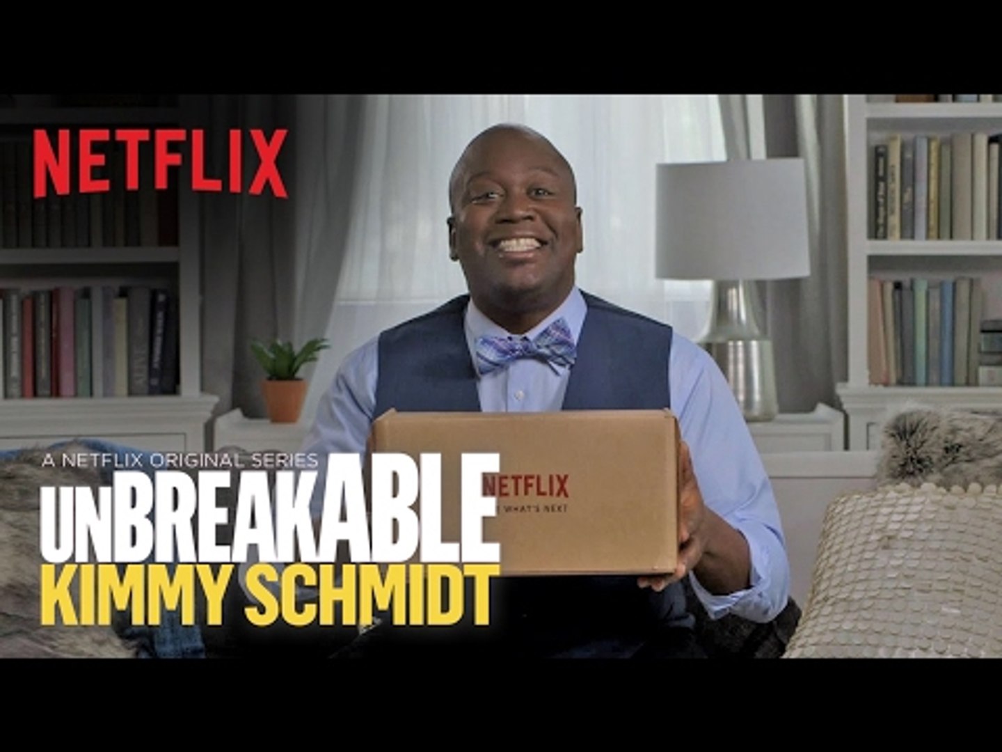 Unbreakable Kimmy Schmidt's Tituss Burgess Unboxing Netflix Emmy Mailer | Netflix