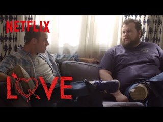 Love | Behind the Scenes: Mitch is a Dew Addict | Netflix