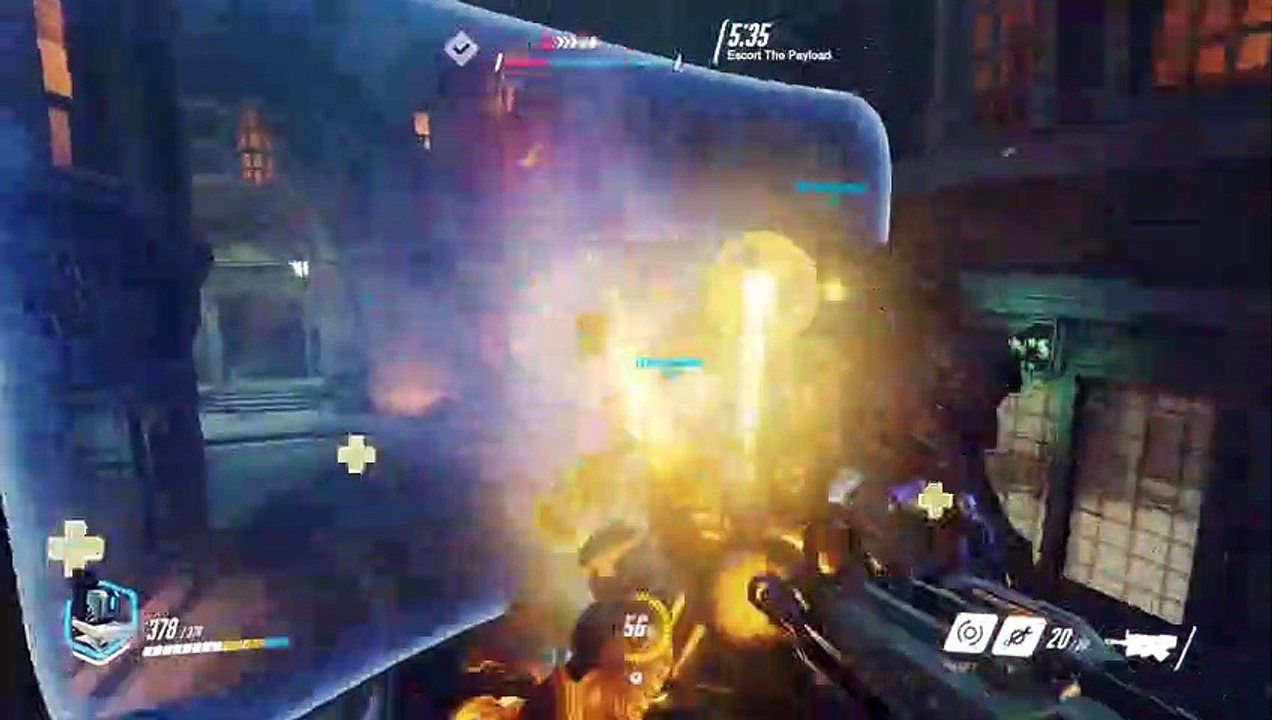 Overwatch - Bastion en acción