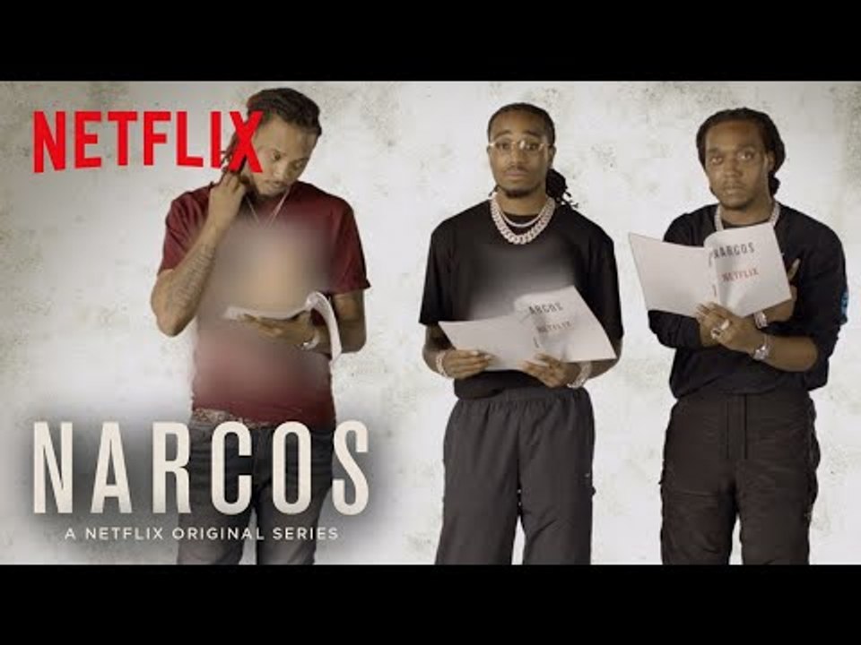 Narcos: Mexico | Migos Read Scripts from the New Episodes | Netflix