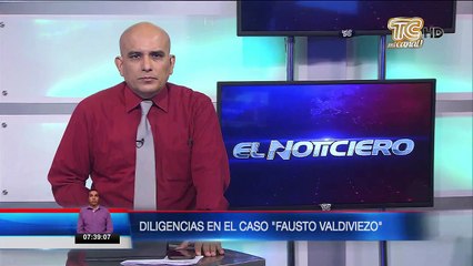 Diligencias en el caso “Fausto Valdiviezo”