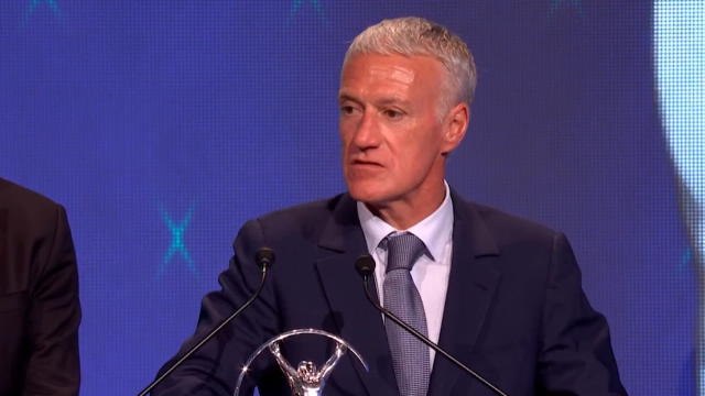 Laureus Awards - Deschamps : Tous les Français ont la fierté de se sentir champions du monde