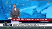 Rejim İdlib kırsalını yine vurdu