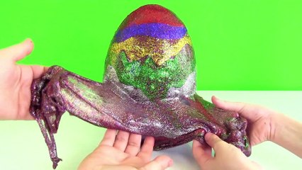 Galaxy Slime DEV Sürpriz Yumurta Açma Barbie Oyuncakları
