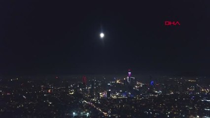 Süper Ay İstanbul'da Böyle Görüntülendi 5