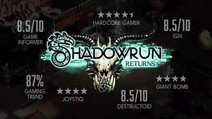 Shadowrun: Hong Kong - Tráiler