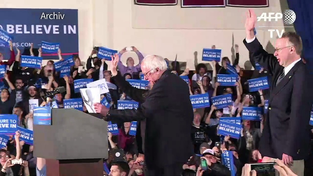 Bernie Sanders kandidiert erneut für US-Präsidentschaft