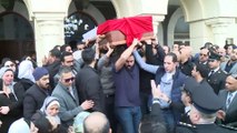 شاهد .. وزير الداخلية يتقدم جنازة عسكرية لشهداء الدرب الأحمر