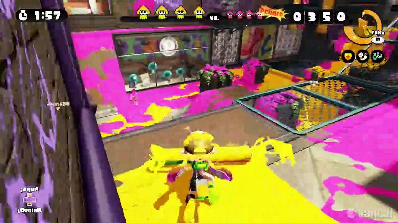Splatoon - Gameplay comentado final