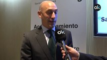 Luis Rubiales habla con OkDiario tras el OKforo