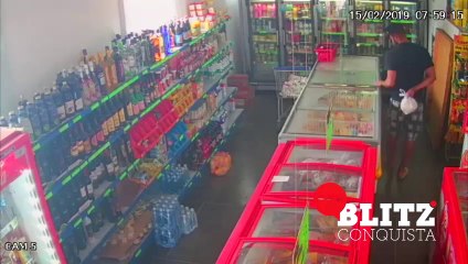 FURTO EM MERCADINHO DA URBIS EM CONQUISTA