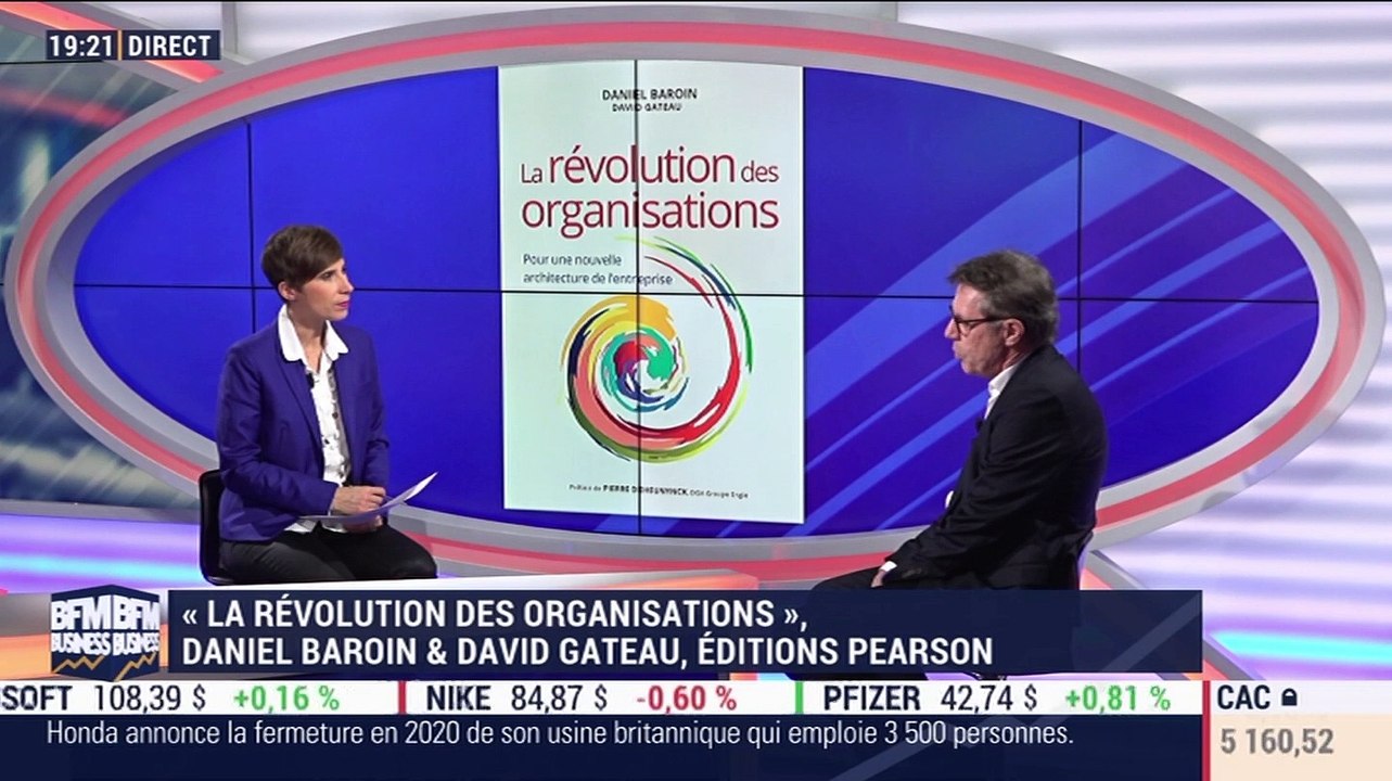 Livre du jour: "La révolution des organisations" de Daniel Baroin & David Gateau (Éd. Pearson) - 19/02