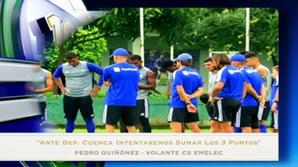 Pedro Quiñónez | "Ante Cuenca intentaremos sumar los 3 puntos ante un rival complicado"