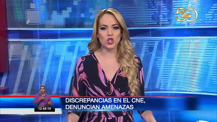 Discrepancias en el CNE, denuncian amenazas