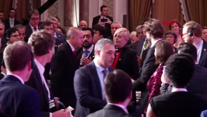 Erdoğan Budepeşte Süreci Konferansı Yemeğinde Konuştu
