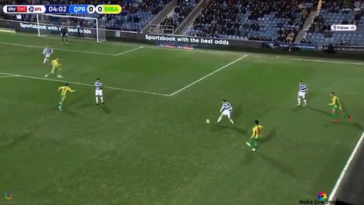 Jefferson Montero Goal - Queens Park Rangers vs West Bromwich Albion 0-1 19/02/2019