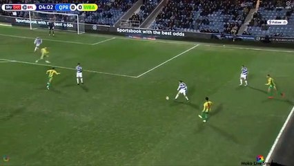 Jefferson Montero Goal - Queens Park Rangers vs West Bromwich Albion 0-1 19/02/2019