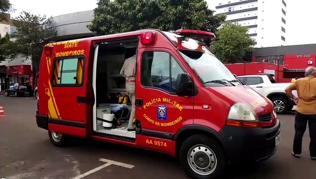 Siate atende jovem ferido em colisão de trânsito