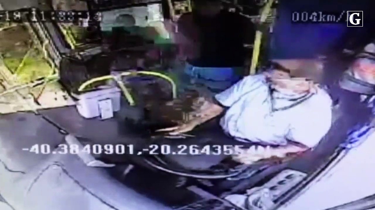 Suspeito de ataque a motorista de ônibus