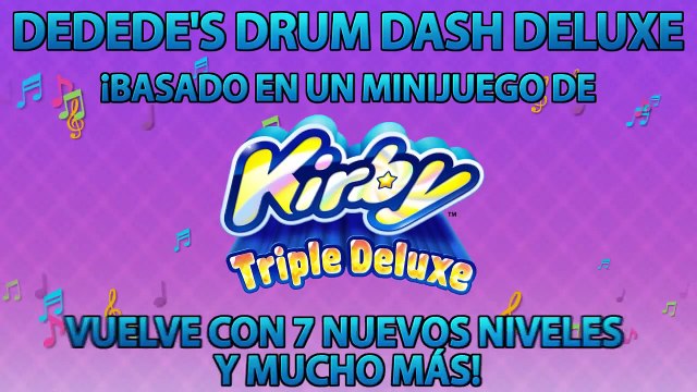 Dedede's Drum Dash Deluxe - Tráiler de lanzamiento