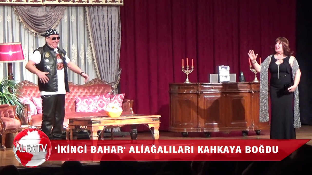 'İkinci Bahar' Aliağalıları Kahkaya Boğdu
