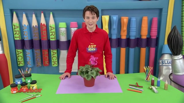 Art Attack – Decorarea ghiveciului. Doar la Disney Junior!