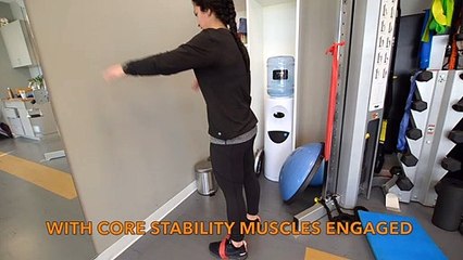 Running Injuries and Lower Back Pain - Wall Plank Resisted Knee Highs