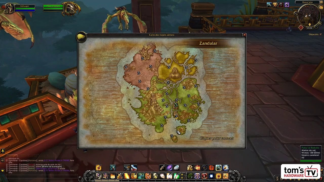 Séquence de Benchmark WoW: Battle for Azeroth
